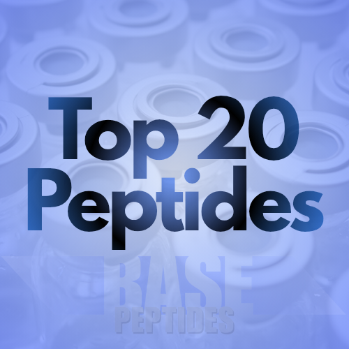 Top 20 Research Peptides: Metabolic, Obesity, Healing, Brain Nootropic function