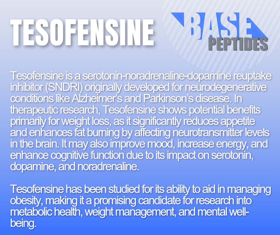 Tesofensine Tablets 500mcg