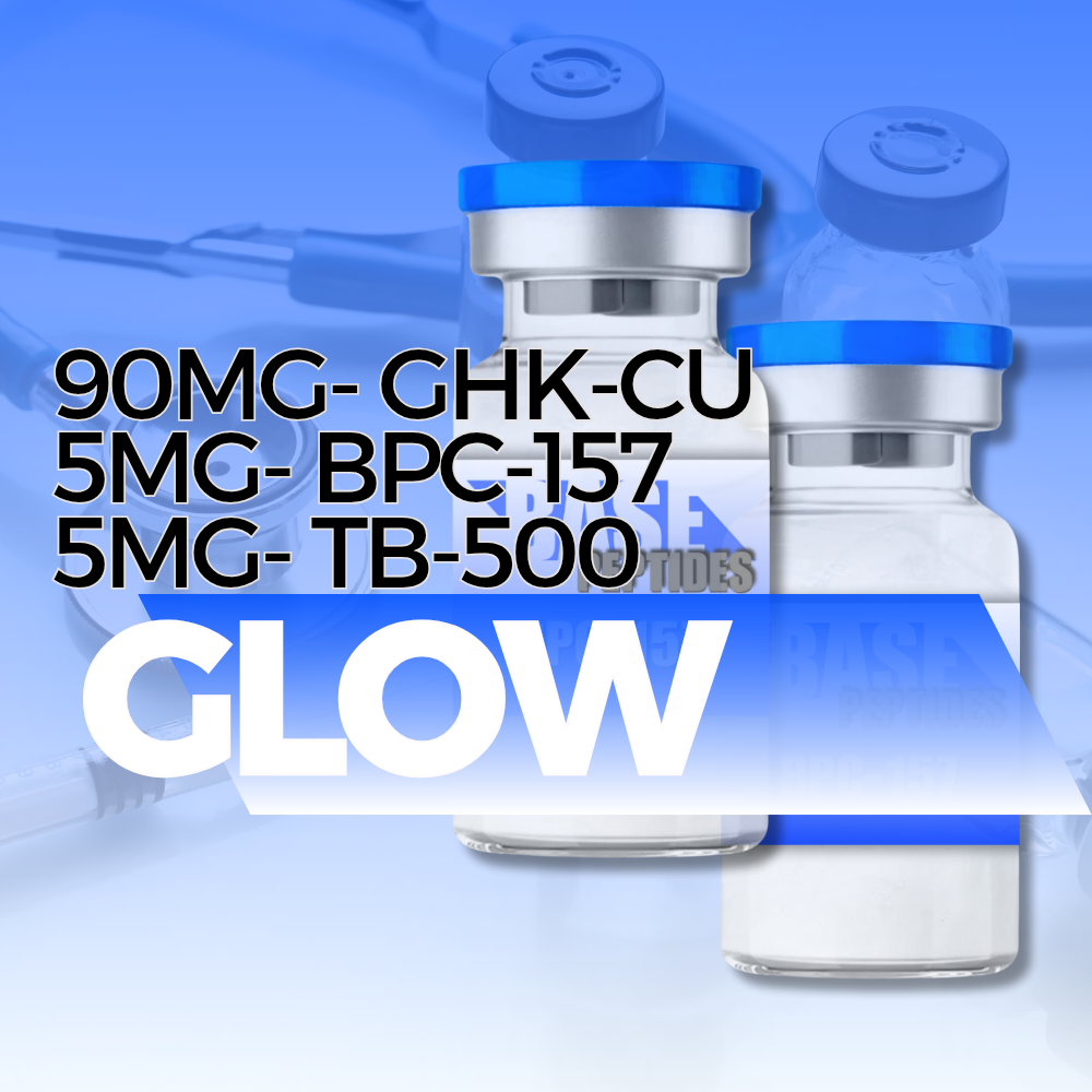 GLOW | 90MG GHK-CU, 5MG BPC-157, 5MG TB-500