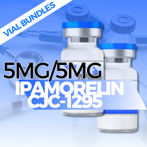 Ipamorelin / CJC-1295 Blend 10mg: 5 Vial Bundle