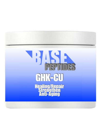 GHK-CU Face Cream with DMAE, Hyaluronic Acid, ALA, CoQ10 and more - Peptide Blend 4oz